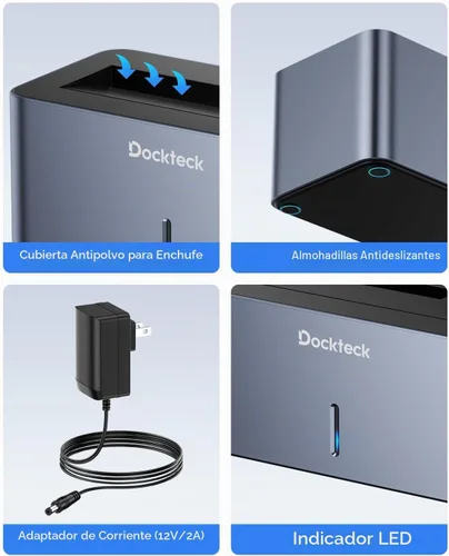 Vista 7 de dockteck USB 3.0 a SATA disco duro externo estación de acoplamiento