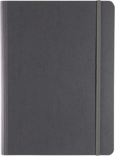 Vista 32 de Fabriano Ecoqua Plus - Cuaderno oculto en espiral, 8.3 x 11.7 pulgadas, A4, punteado, negro