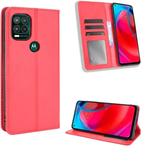 Vista 6 de Jielangxin Keji Funda para Motorola Moto G Stylus 5G, funda para Motorola Moto G Stylus 5G 2021 XT2131-1 XT2131-3 XT2131-4 Funda de piel sintética