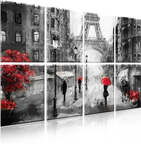 Vista 9 de Paquete de 6 paneles de pared acústicos artísticos decorativos, mejor tratamiento acústico que la espuma, paneles de pared de alta calidad