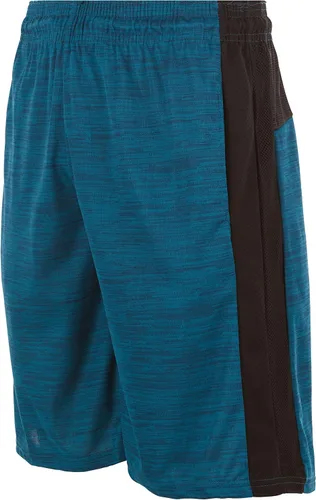 Vista 3 de Game Time - Paquete de 4 pantalones cortos de baloncesto para hombre, pantalones cortos de entrenamiento de secado rápido con bolsillos y cintura