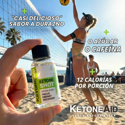 Vista 6 de KetoneAid Ketone Shot Energía de éster cetónico 12 unidades Sin azúcar, sin cafeína, éster cetónico exógeno, listo para beber