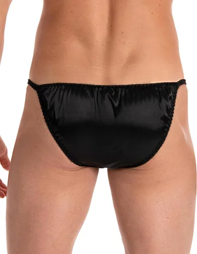 Vista 7 de Satini Ropa Interior de Satén para Hombre Estilo Tanga Bikini Calzoncillos