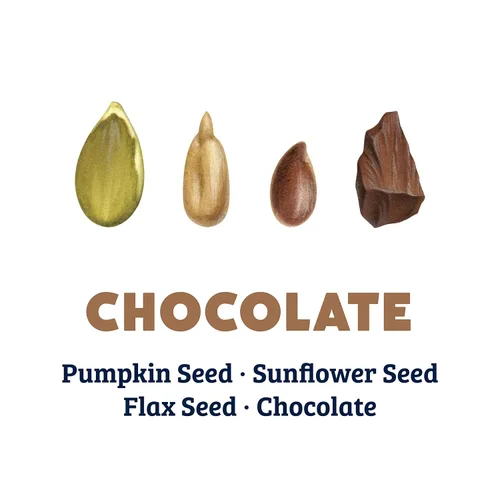 Vista 4 de Ozery Bakery Super Seed Crunch Clusters, chocolate, a base de plantas, vegano, aperitivo Keto, 5.3 onzas (paquete de 6)