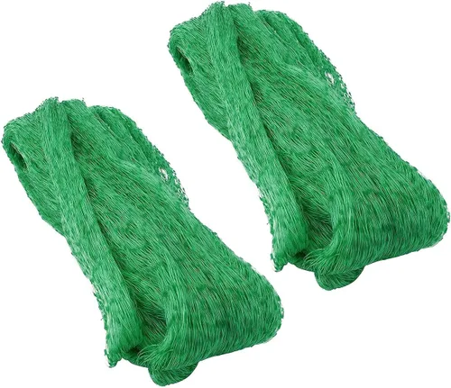 Vista 9 de Red de jardín suave verde de 6-1/2 x 33 pies. Protección segura para mantener alejados a pájaros y roedores de frutas, verduras, flores y plantas