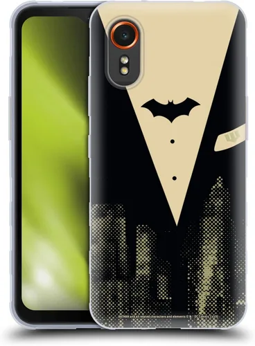 Vista 10 de Head Case Designs Officially Licensed Batman DC Comics Alter Ego Bats Duality Soft Gel Case Compatible with Samsung Galaxy Xcover7 5G
