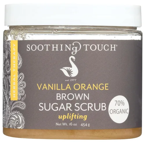 Vista 8 de Soothing Touch Exfoliante de azúcar morena, menta y chocolate - 16 onzas