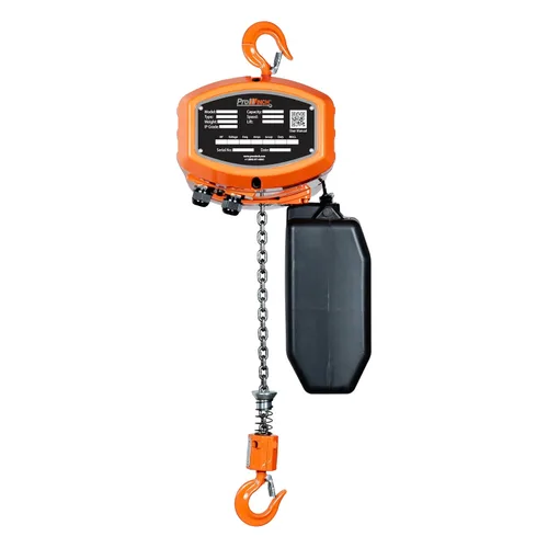 Vista 3 de Prowinch - Polipasto eléctrico portátil - Polipasto de cadena eléctrica de 300 lb con control remoto inalámbrico, altura de elevación de 20 pies