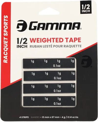 Vista 8 de Gamma Weighted Tape – Adjustable Paddle & Racquet Weight for Enhanced Control, Power & Speed – Customizable Tape for Pickleball, Tennis, Padel Parent