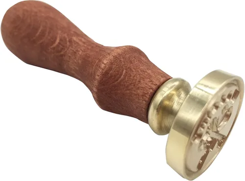 Vista 5 de Sello de sellado de cera vintage retro clásico para artes, manualidades, símbolo romántico, sello de cera, sello de metal, saludos elegantes