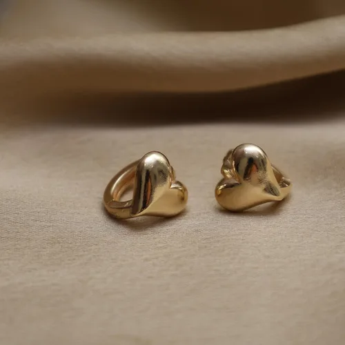 Vista 11 de Gempires - Aretes ligeros y gruesos, delicados y minimalistas, hipoalergénicos, chapados en oro, sin deslustre, diseño clásico, para uso diario