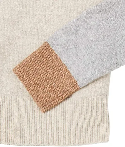 Vista 7 de Tienda Essentials - Suéter de mangas largas cuello redondo y de ajuste clásico para mujer suave al tacto