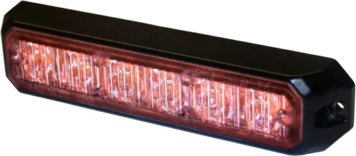 Vista 3 de HELLA H22890001 MS6 Mini LED Lighthead, 12/24 VDC, 5 patrones intermitentes, ámbar
