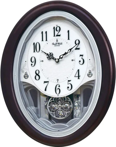 Vista 6 de Rhythm Clock s "Caprice" Reloj de movimiento musical