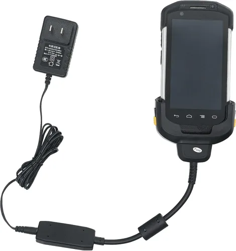 Vista 9 de TC70 TC77 TC72 TC75 TC70X - Cable cargador para escáner Symbol Zebra PDA, 5V4A con cable de 3.4 pies para escáneres de código de barras Android