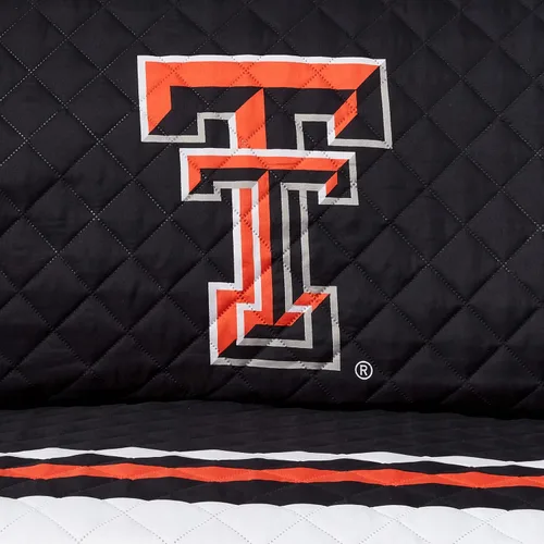 Vista 5 de NCAA Texas Tech Red Raiders - Protector de muebles reversible para sofá con correas elásticas, 75 x 110 pulgadas