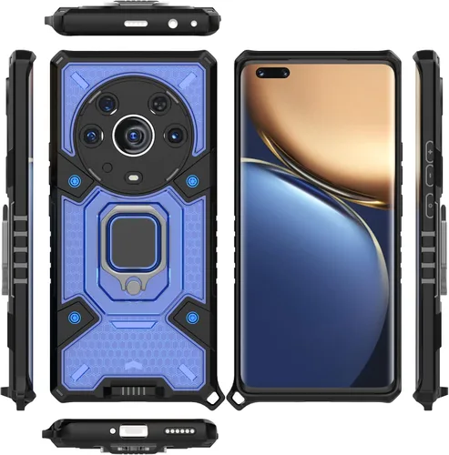Vista 68 de Funda para 1+ Nord 2 5G, funda para OnePlus Nord 2 5G con funda de soporte, color azul