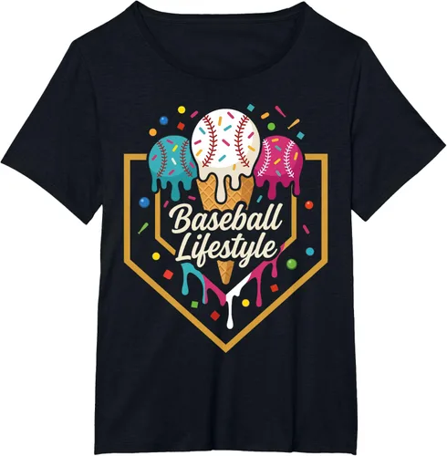 Vista 77 de Baseball Life Style Camiseta