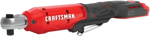 Vista 9 de CRAFTSMAN V20 Llave de trinquete inalámbrica, transmisión de 3/8 pulgada, 300 RPM, hasta 4,7 m·kg de par, herramienta desnuda solamente (CMCF930B)