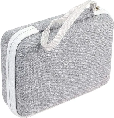 Vista 7 de Khanka - Funda rígida de viaje compatible con Canon SELPHY QX10 Compact Square Photo Printer (color blanco)