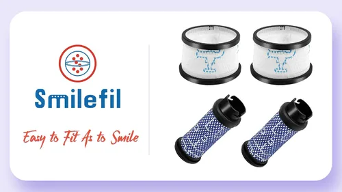 Vista 8 de Smilefil - Kit de filtro de repuesto para filtro primario y secundario, accesorios compatibles con aspiradora inalámbrica Inse N5 S6 S6P S600