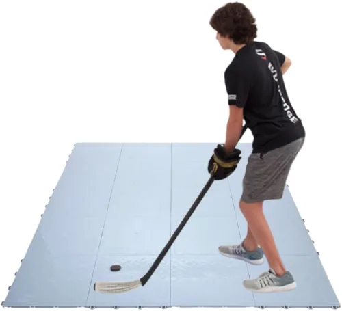 Vista 8 de Snipers Edge Hockey - Azulejos de hockey Drlyand Slick, para entrenamiento de hockey, accesorios de hockey para interiores y exteriores