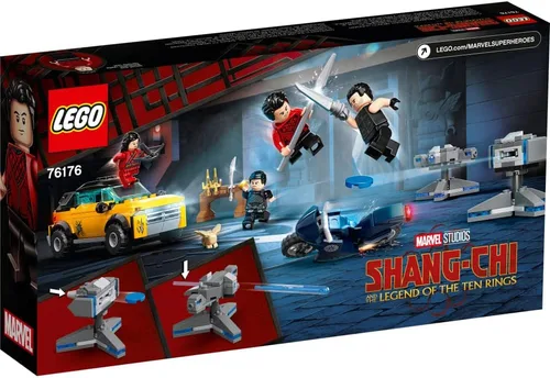 Vista 2 de LEGO Marvel Shang-Chi Escape from The Ten Rings 76176 Kit de construcción (321 piezas)