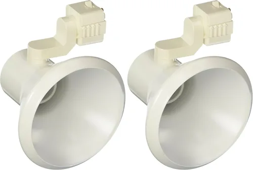 Vista 2 de Juno Lighting R552WH Trac-Lites - Soporte para lámpara (75 W, 75 W, color blanco)