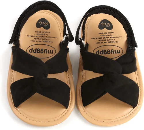 Vista 81 de Sandalias de verano para bebés, niñas y niños, unisex, antideslizantes, suela suave, transpirable, para primeros pasos, zapatos de playa al aire