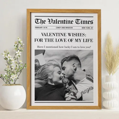 Vista 11 de LOVELYPOD Póster de lienzo personalizado para parejas, fotos personalizadas para parejas, ideas para regalo del día de San Valentín, regalo