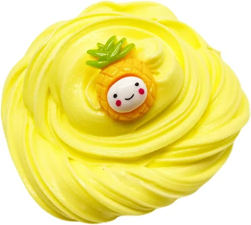 Vista 5 de Kit de Slime de Mantequilla inksbui 34 Unidades de Slime Colorido de Dos Tonos, Juguetes para Alivio del Estrés, Recuerdos de Fiesta para Niñas
