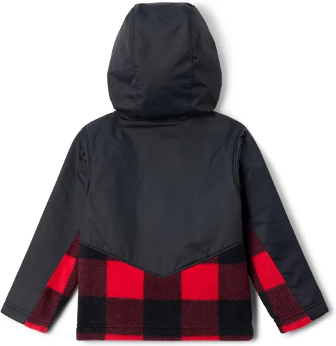 Vista 2 de Columbia Sudadera con capucha Steens Mt Overlay para bebé niña