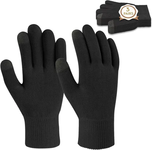 Vista 9 de MIG4U Guantes de belleza hidratantes para pantalla táctil, guantes de dormir grandes para hombres, spa, manos secas, loción nocturna, protección UV