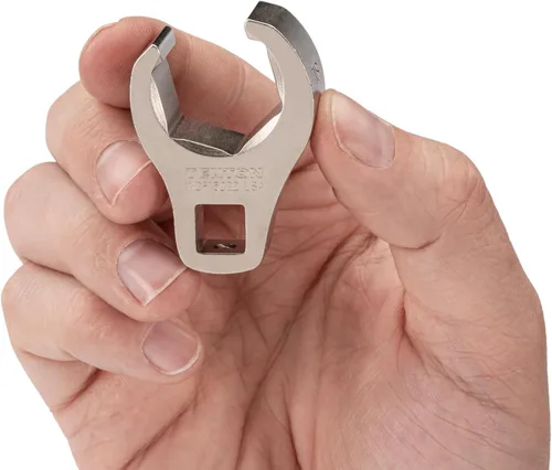 Vista 6 de TEKTON Llave de Pata de Cuervo para Tuerca Abocinada de 6 Puntos de 3/8 Pulgadas de Impulso x 7/8 Pulgadas WCF15222 Hecho en EE.UU