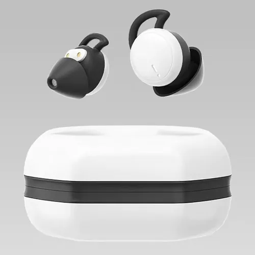 Vista 10 de Audífonos para dormir, auriculares inalámbricos Bluetooth para dormir de lado, para insomnio, ronquidos, invisibles, cómodos con cancelación