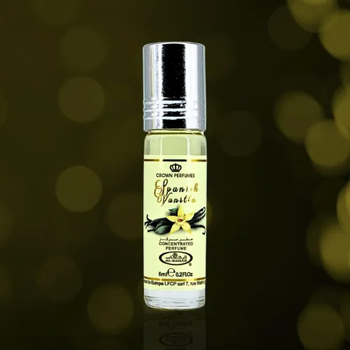 Vista 6 de Al-Rehab Spanish Vanilla - Perfume concentrado de aceite de perfume concentrado para unisex, 0.2 fl oz