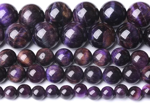 Vista 224 de 100 cuentas de piedra multicolor natural de 0.236 pulgadas (0.236 in), cuentas espaciadoras sueltas redondas para hacer pulseras, collares, aretes