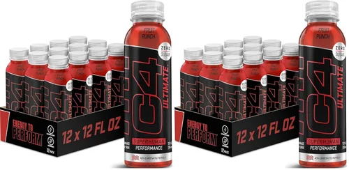 Vista 12 de C4 Ultimate - Bebida energética sin carbono sin azúcar, bebida preentrenamiento + beta alanina, 12 onzas líquidas (paquete de 12)