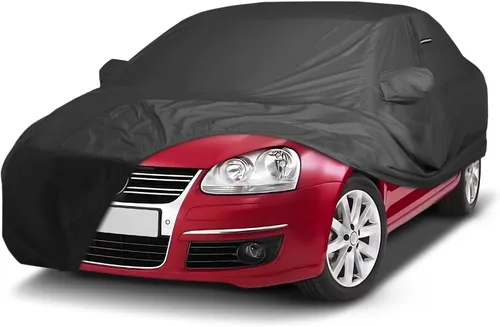 Vista 70 de iCarCover Funda de automóvil prémium para Volkswagen Jetta Sedan 2006-2025, resistente, impermeable, para todo tipo de clima, ajuste personalizado