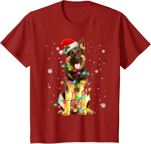Vista 60 de Suéter de Navidad para perros de pastor alemán, suéter de Navidad para regalos de perros, Negro, S