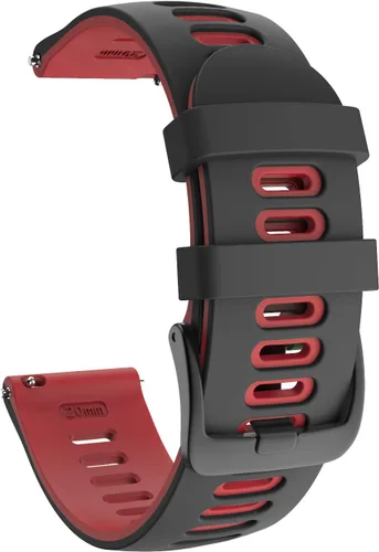 Vista 17 de OVERSTEP - Correa de reloj para Garmin Forerunner 245/645/Vivoactive 3/5/6 Correa de liberación rápida de 0.787 in para Garmin Forerunner