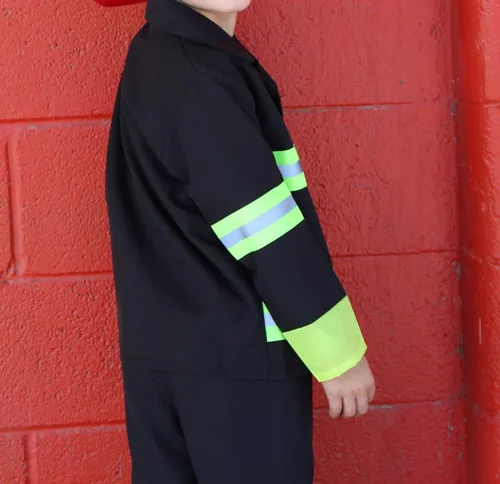 Vista 5 de Disfraz de bombero de Halloween de combate de bomberos elegir