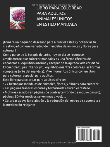 Vista 2 de Mindfulness Libro para colorear para adultos (Spanish Edition)
