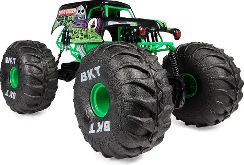 Vista 7 de Monster Jam, Camión monstruo oficial Mega Grave Digger todo terreno, más de Mega Grave Digger (V2)