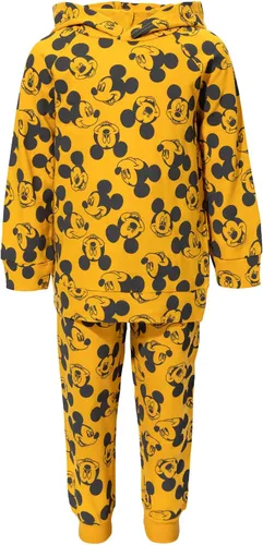 Vista 4 de Disney Mickey Mouse Donald Duck Goofy Pluto - Sudadera con capucha de rizo francés y conjunto infantil a niño grande