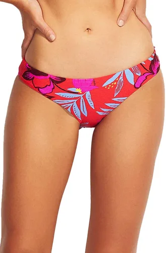 Vista 28 de Seafolly Bañador Hipster para Mujer Baja Stripe Purple Haze