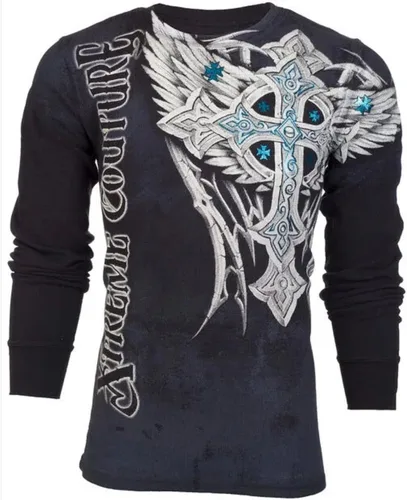 Vista 2 de Xtreme Couture by Affliction - Camisa térmica para hombre