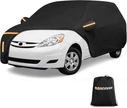 Vista 12 de Funda de coche para Toyota RAV4 2012-2025 XA30 XA40 XA50 impermeable forro de algodón PEVA cubierta exterior resistente al viento protección UV