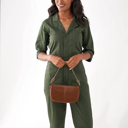 Vista 6 de Fossil Bolso de hombro Jolie de cuero para mujer