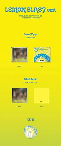 Vista 2 de DREAMUS Kep1er DOUBLAST 2º Mini álbum Jewel Versión Contenido+Póster+Seguimiento Sellado (aleatorio)